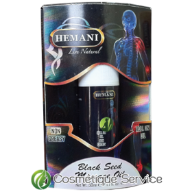 Huile de massage à la nigelle 50ml - HEMANI