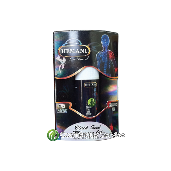 Huile de massage à la nigelle 50ml - HEMANI