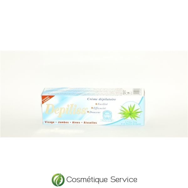 Crème épilatoire à l'aloé vera - DEPILISS