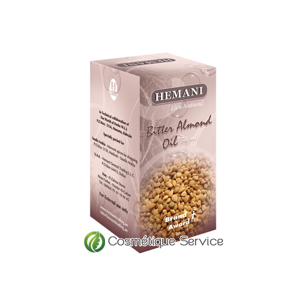 Huile d'amande amère 30ml - HEMANI