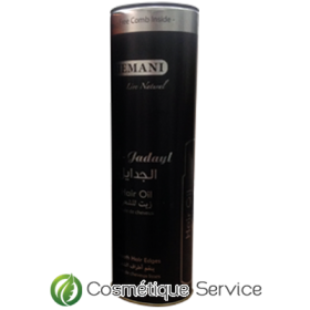 Huile capillaire al-jadayl (argent & noir) - HEMANI
