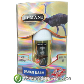 Huile de massage à l'autruche roll on 50ml - HEMANI