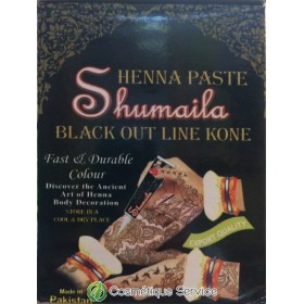 Tube de henna noir 