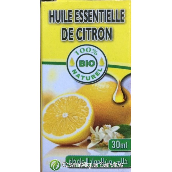 Huile essentielle de citron 30ml - AL KAWTHAR