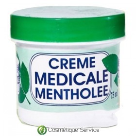 Crème médicale mentholée