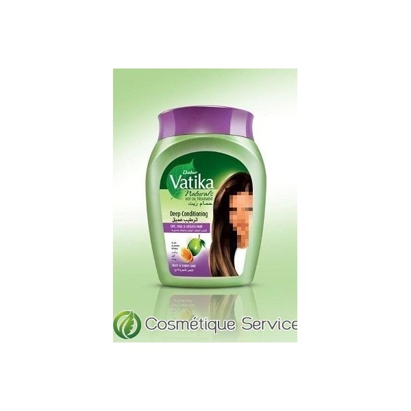 Masque capillaire aux olives et henna - VATIKA