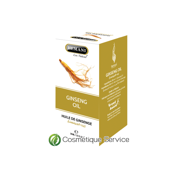 Huile de ginseng 30ml - HEMANI