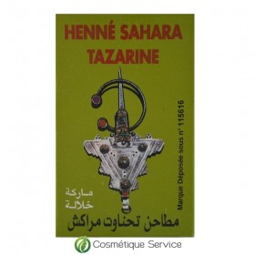 Henna sahara tazarine (boite verte) 100gr