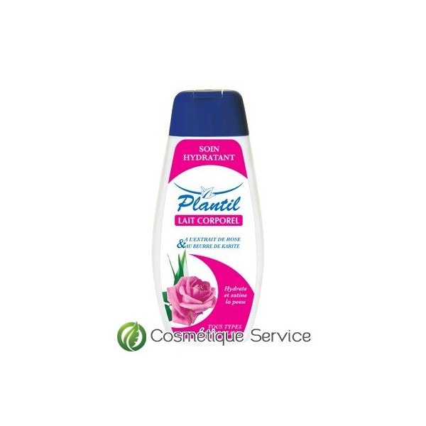 Lait corporel à l'extrait de rose - PLANTIL